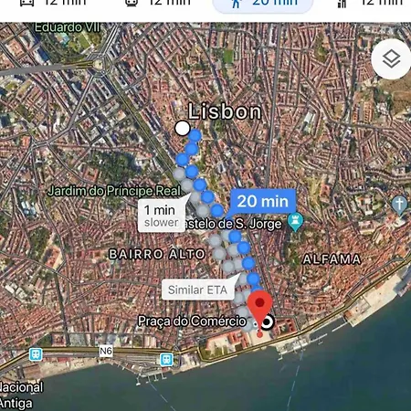 Sunny In Town With Terrace 리스본