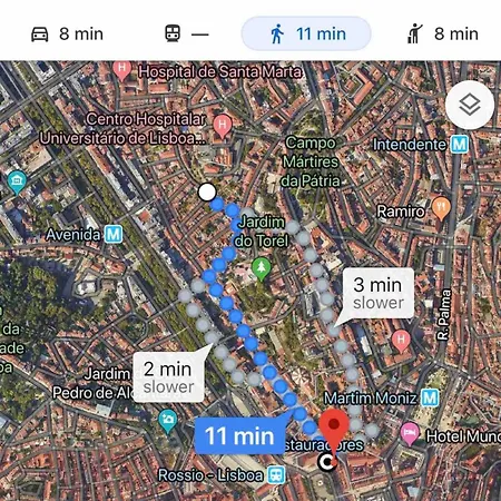 Sunny In Town With Terrace * 리스본